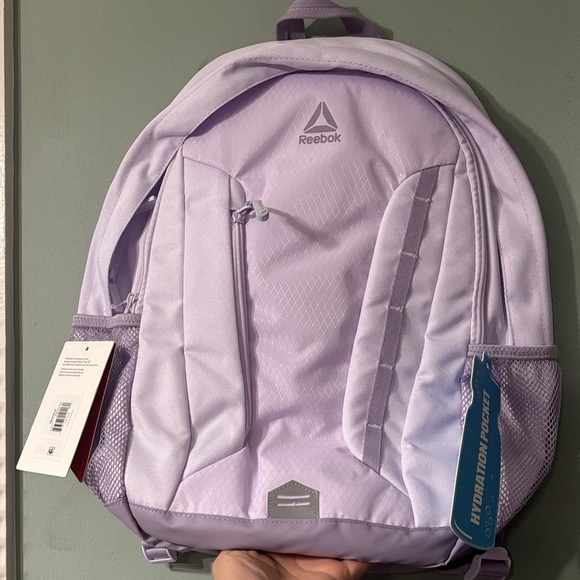 Reebok Light Purple Backpack - Picture 1 of 5